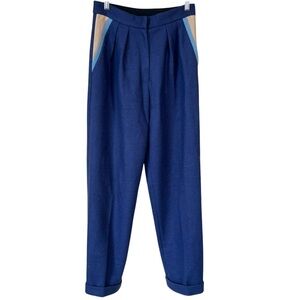 Roksanda Ilincic Pleated Wool Trousers
